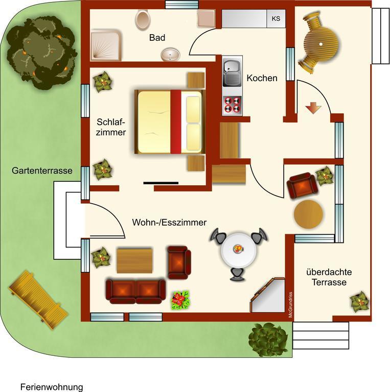 Ferienhaus Giesela **** Вернигерод Стая снимка